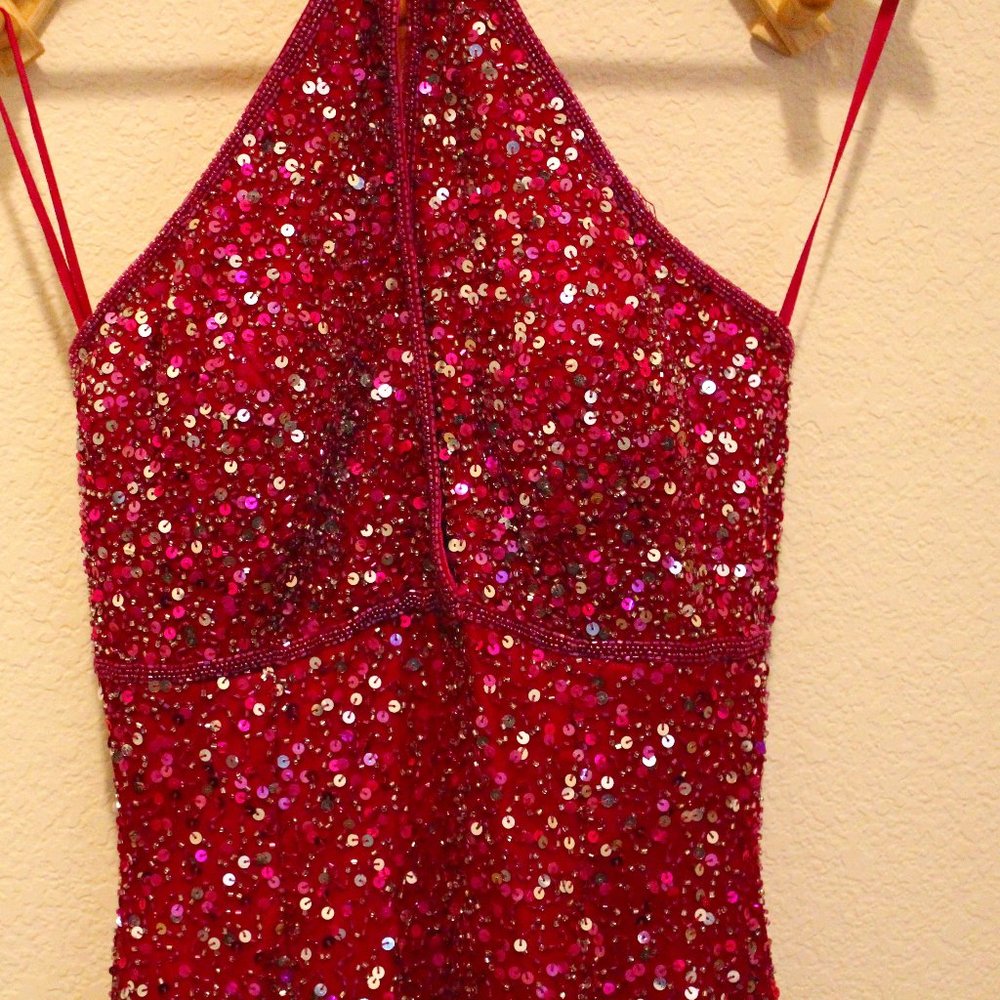Pink Scala Prom Dress